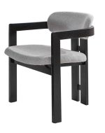 Chaise Atlantis Noir/ Blanc/ Noyer – Image 3