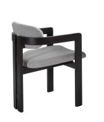 Chaise Atlantis Noir/ Blanc/ Noyer – Image 2