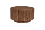 Table Basse Victor Bois De Manguier Brun Clair 70cm ou 35cm – Image 4