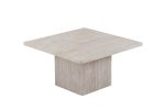 Set de 2 Tables Basses Bobby Travertin Beige – Image 5