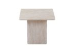 Set de 2 Tables Basses Bobby Travertin Beige – Image 6