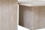 Set de 2 Tables Basses Bobby Travertin Beige – Image 8