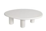 Table basse Tavira Beige/ Blanc 120cm – Image 4