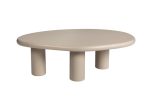 Table basse Tavira Beige/ Blanc 120cm – Image 8