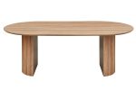 Table Lagos 200cm/ 220cm Ovale Décor Chêne Vieilli – Image 5
