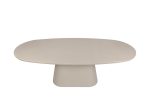 Table Tavira 220cm Ovale Ciment Beige – Image 6