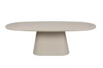 Table Tavira 220cm Ovale Ciment Beige – Image 7