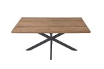 Table Extensible 160-200 CM Décor Brun Foncé – Image 3