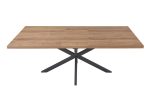 Table Extensible 160-200 CM Décor Brun Foncé – Image 4