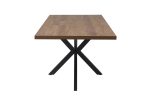 Table Extensible 160-200 CM Décor Brun Foncé – Image 5