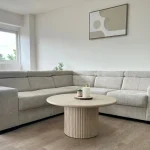 Canapé Karola Réversible Tissu Marbella Beige