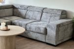 Canapé Karola Réversible Tissu Marbella Gris – Image 8