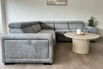 Canapé Karola Réversible Tissu Marbella Gris – Image 7