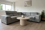 Canapé Karola Réversible Tissu Marbella Gris – Image 2