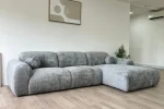 Canapé Cloud Tissu Marbella Gris Anthracite – Image 4