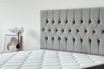 Lit Coffre HUGO GRIS - Velours – Image 2