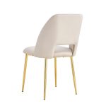 Chaise AVA Velours Coloris Au Choix – Image 10