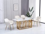 Chaises KANVAS Velours Coloris au Choix – Image 9