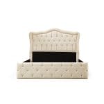 CADRE DE LIT VENISE BEIGE ( SANS SOMMIER )