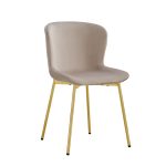 Chaise Elen Velours Coloris Au Choix – Image 4