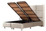 Lit Coffre Rio - Velours Beige – Image 5