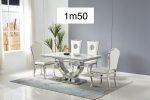 TABLE TROPHEE MARBRE ARGENT – Image 2
