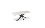 TABLE A MANGER OLIVIA 1m50 MARBRE PIED NOIR – Image 10